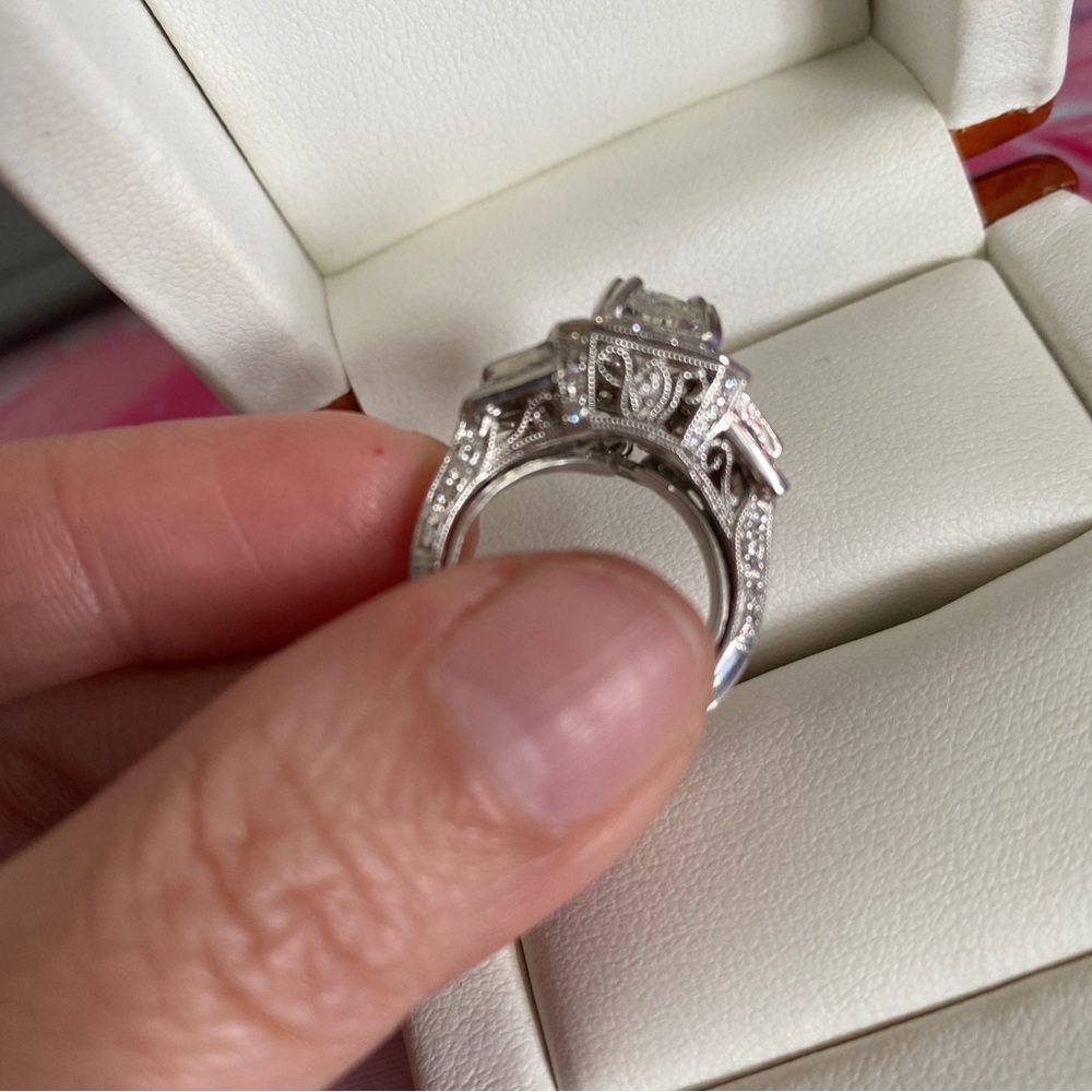 Beautiful custom engagement ring